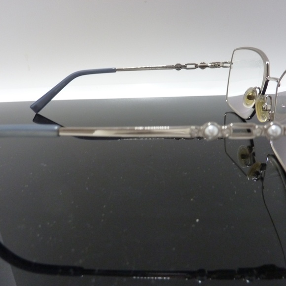 Radiance by Viva VV-8022 010 Shiny Light Nickeltin Eyeglasses 53/16/140 - Picture 8 of 9